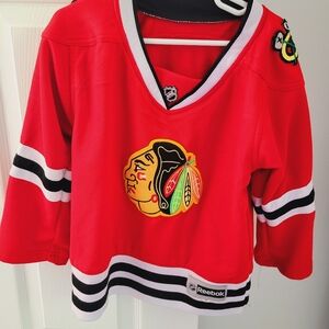 Toddler Boys Chicago Blackhawks Jersey 4T